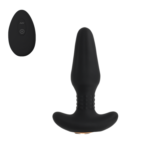 Anal rimming vibrator with remote