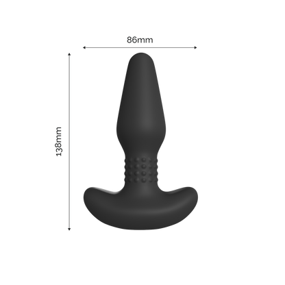 Anal rimming vibrator with remote