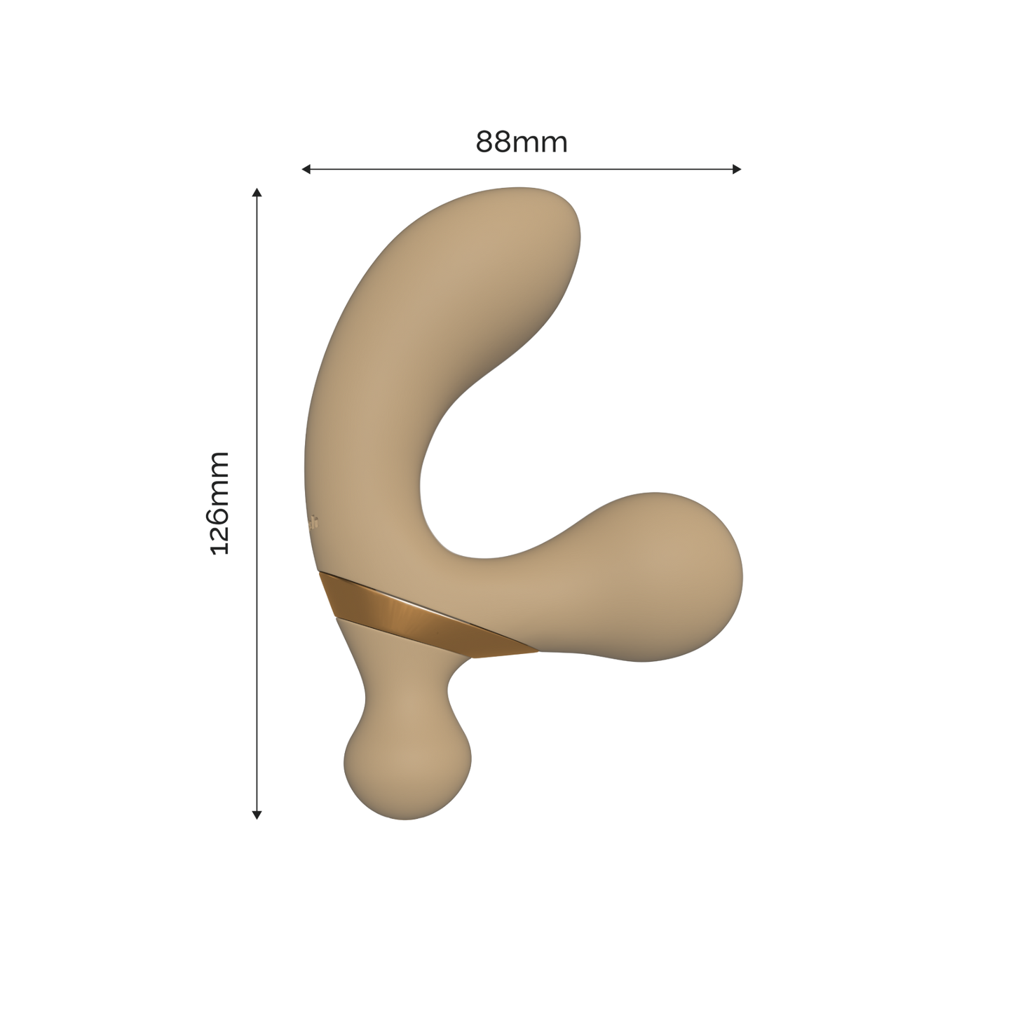 Vibrator and prostate massager