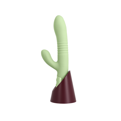 Thrusting and vibration vibrator